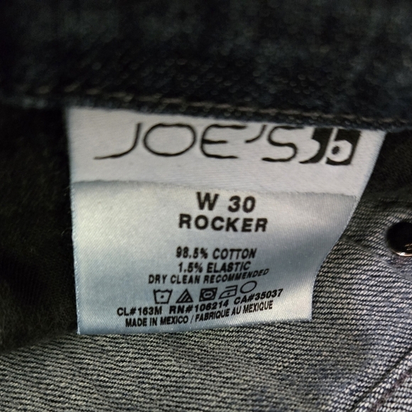 Joe’s Jeans Rocker Bootcut Style Women’s Size 30 Dark Gray Mid-Rrise - Picture 10 of 14